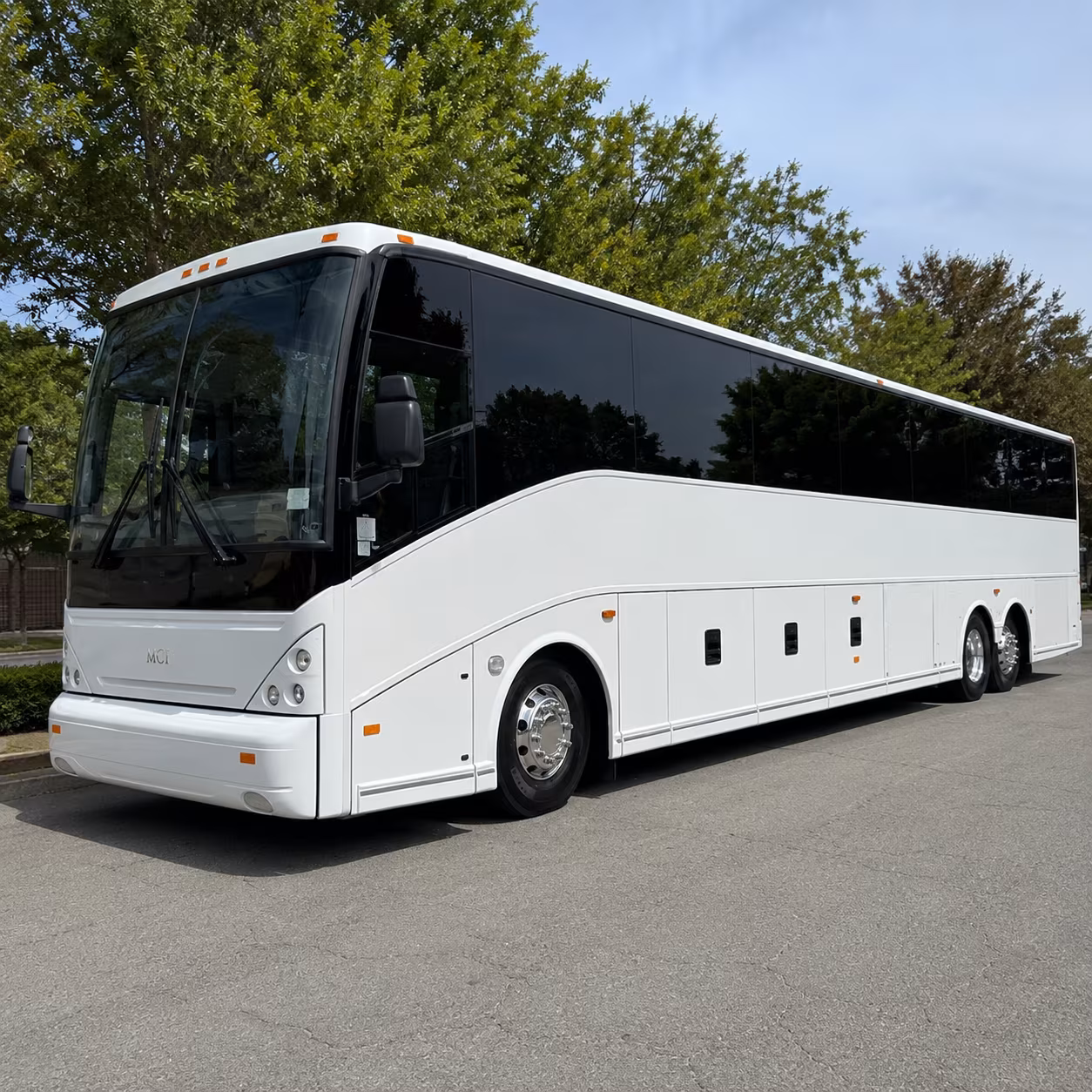 56 passenger charter bus
