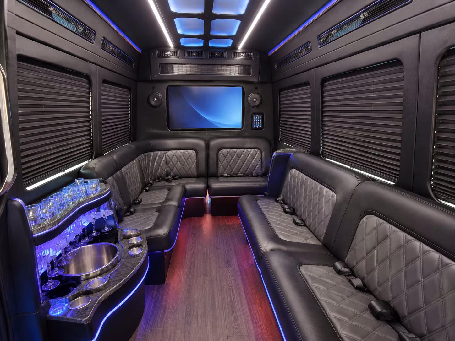 las cruces 25 passenger party bus